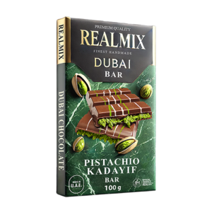 REALMIX Chocolate <br>Pistachio Kadayif Bar 100g