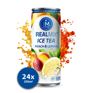 REALMIX Ice Tea Peach & Lemon <br>24x250ml